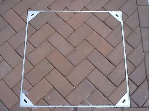 不銹鋼隱形方井蓋